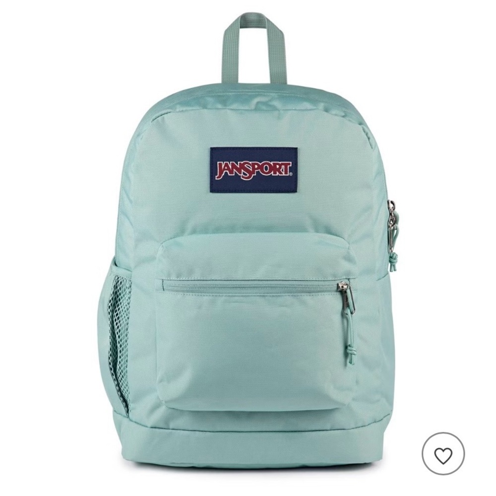 Vintage JanSport Backpack Book Bag Mint (Lt Green/Aqua) School Supplies, Travel